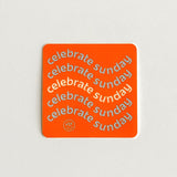 Celebrate Sunday Sticker