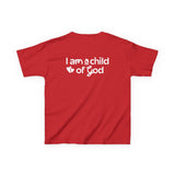 "I Am a Child of God" Kids Short Sleeve Tee