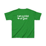 "I Am a Child of God" Kids Short Sleeve Tee