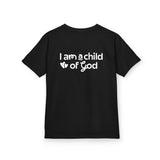 "I Am a Child of God" Kids Short Sleeve Tee