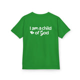 "I Am a Child of God" Kids Short Sleeve Tee