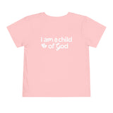 "I Am a Child of God" Toddler Short Sleeve Tee