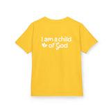 "I Am a Child of God" Kids Short Sleeve Tee