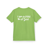 "I Am a Child of God" Kids Short Sleeve Tee