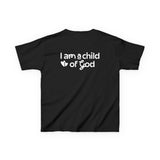 "I Am a Child of God" Kids Short Sleeve Tee